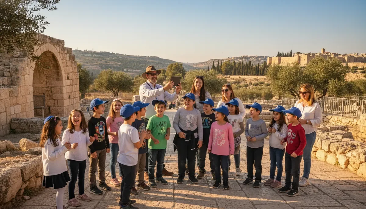סיור מודרך לילדים